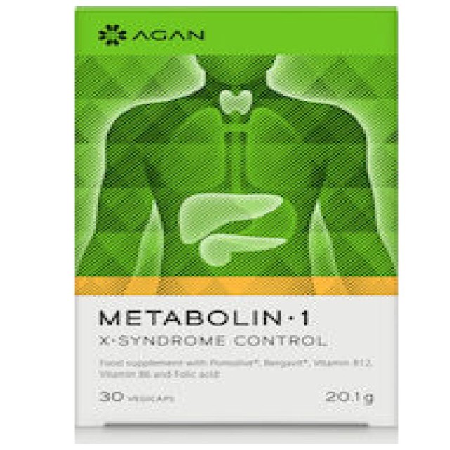 AGAN METABOLIN 1 X-SYNDROME CONTROL 30 vegicaps